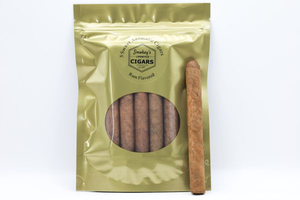 Rum Flavored Cigars (Pack of 5 Cigars)