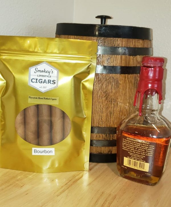Bourbon Infused Cigars, pack of 5 Cigars Smokey's Lifestyle Cigars