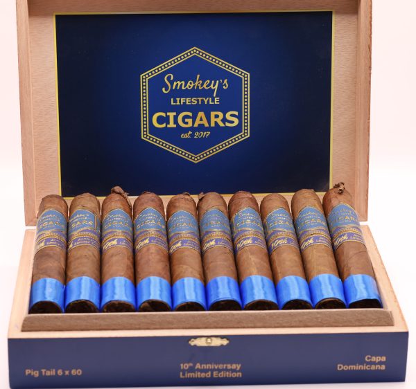 Pig Tail Maduro 6 x 60 10th Anniversary Limited Edition, (Box of 20 Cigars) - Image 3