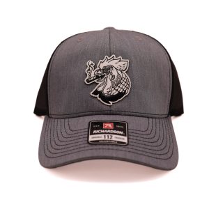 Smoky's Richardson Hat, gray and black mesh, UV texture build patch.